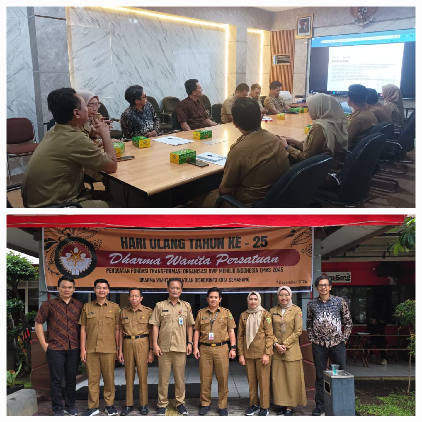 Diskominfo Kota Semarang Terima Kunjungan dari Diskominfo Kabupaten Tabalong